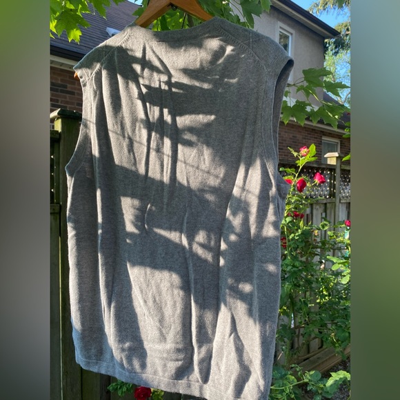 Men’s XXL Sweater Vest 100% Cotton - Picture 2 of 3